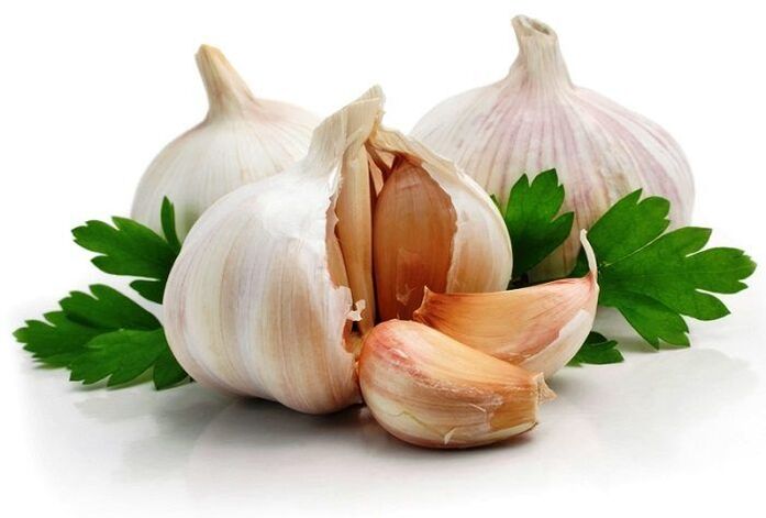 Garlic fights parasites